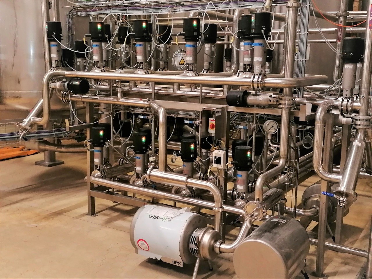Food industry installation, project photo 3