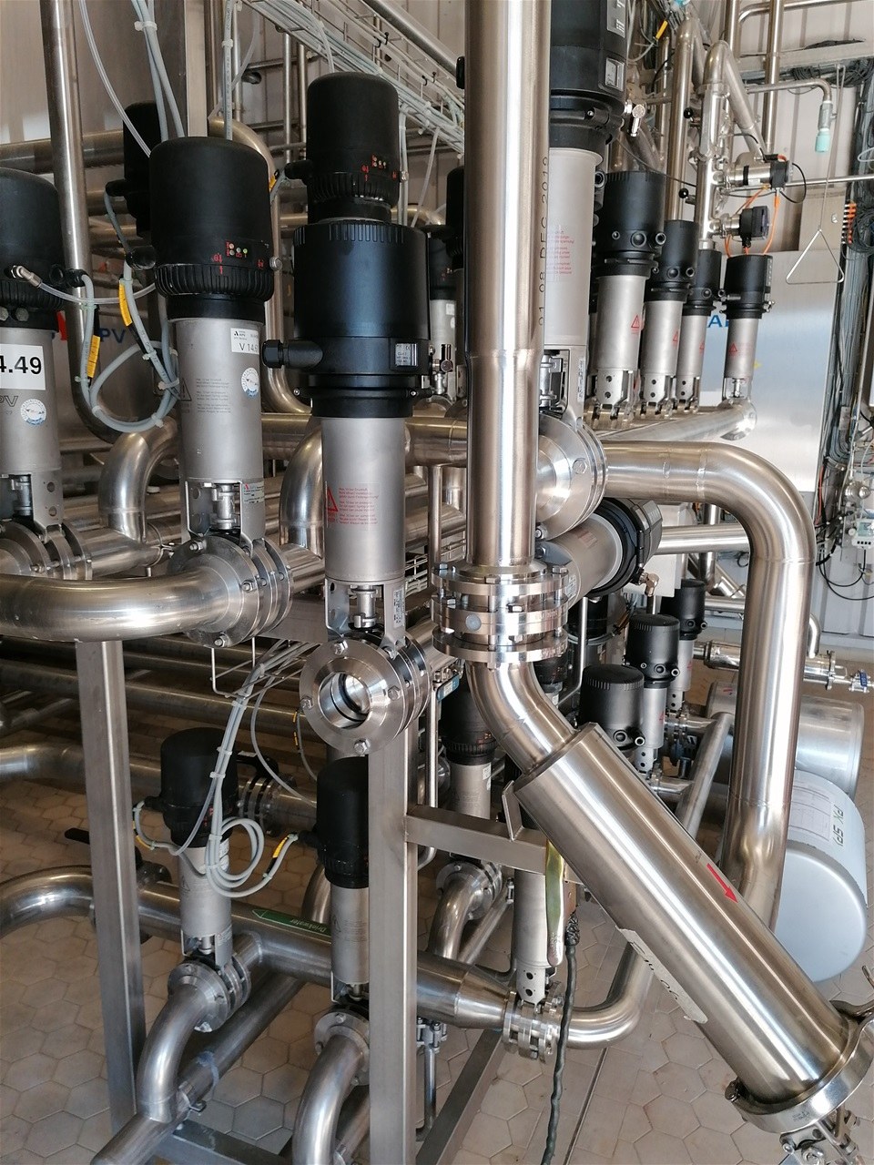 Food industry installation, project photo 8